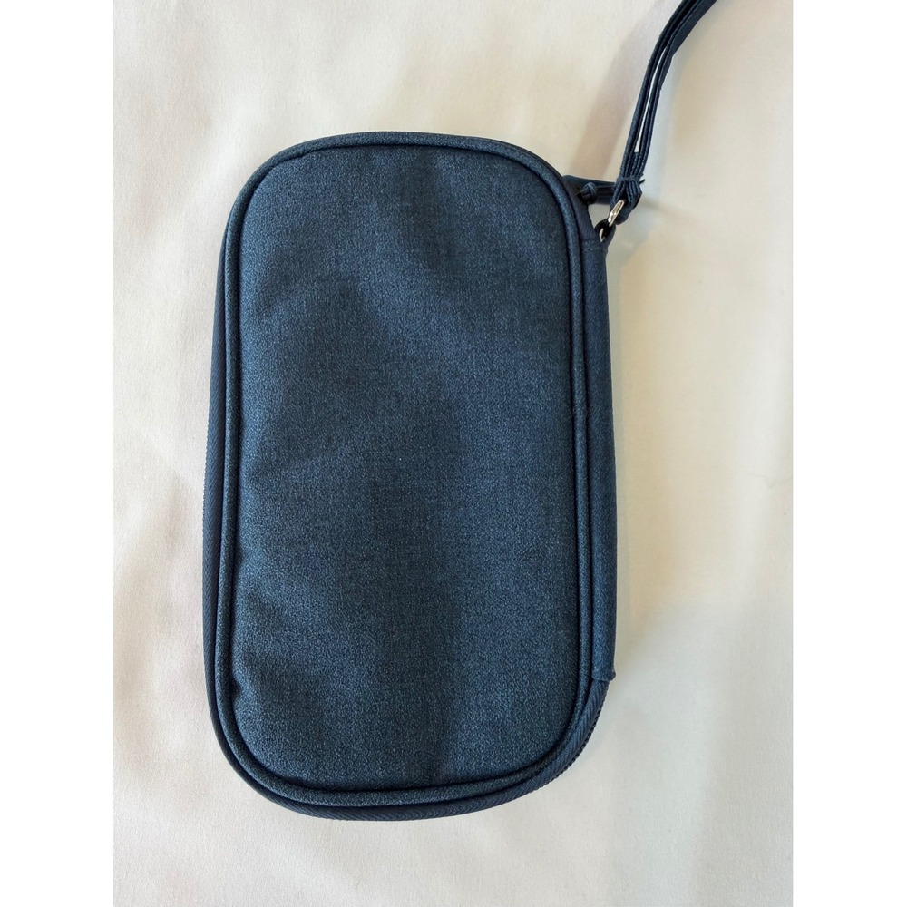 Tech Organizer Travel Case Zip Around Electronics Accessory‎ Pouch Blue - Picture 2 of 4